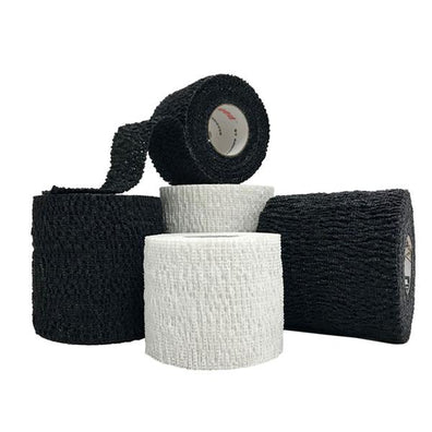 Tape Athletic PowerSpeed Elastic 2.75"x6yd Cohesive Black 16Rl/Ca